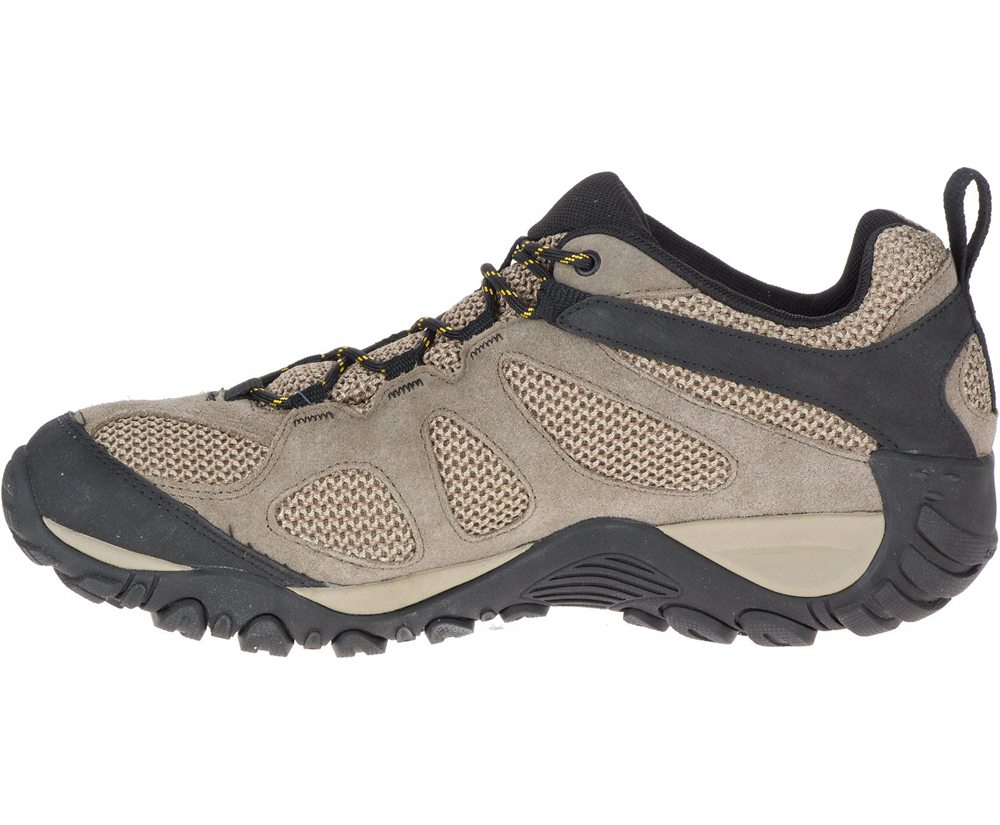 Buty Trekkingowe Merrell Męskie Szare - Yokota 2 Wide Width - 026451-FMX